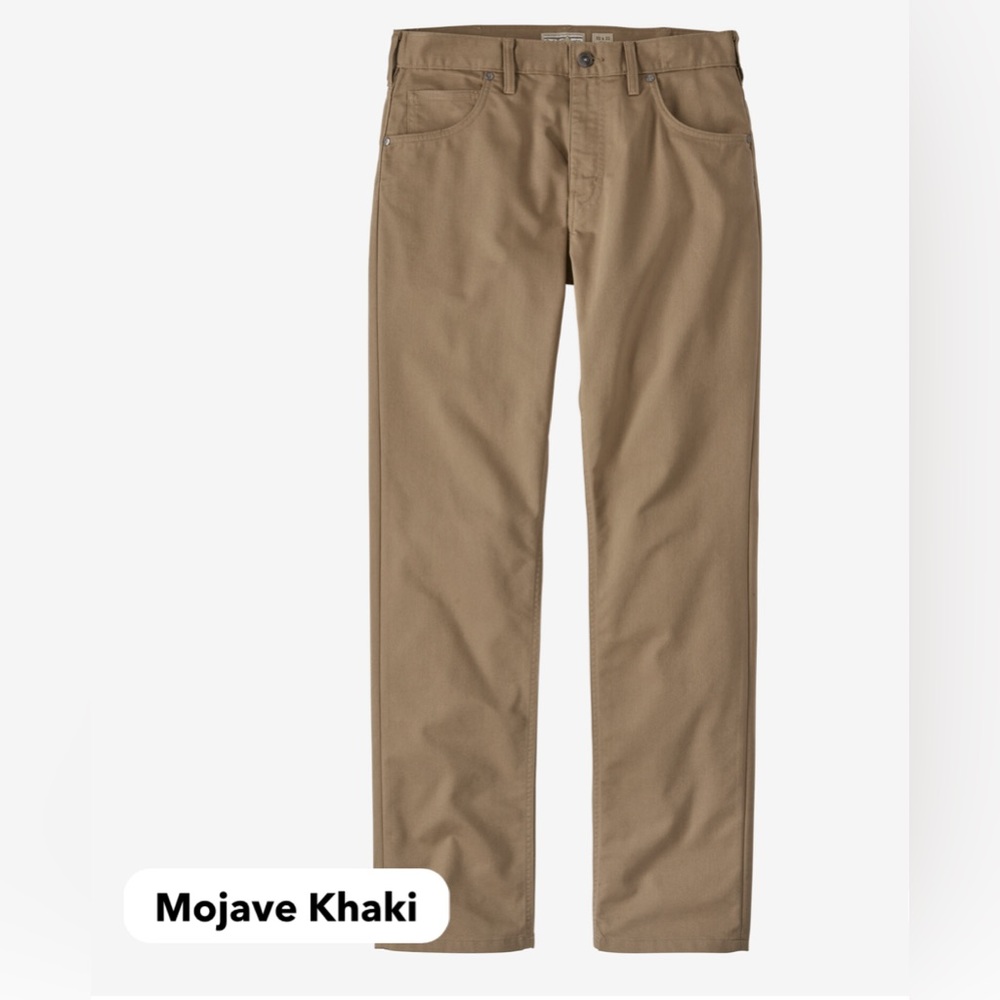 Patagonia performance twill jeans
